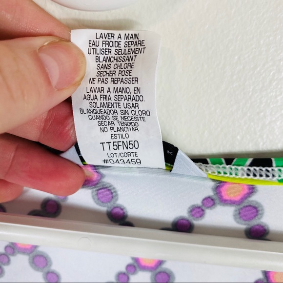 Trina Turk White Kon Tiki Swim Coverup Tunic - Picture 7 of 8